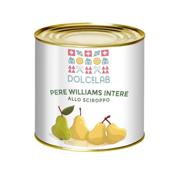 Pere williams intere allo sciroppo per ristorazione - 2