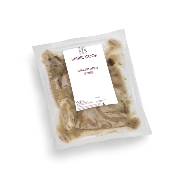 Sovraccoscia di pollo ai funghi per ristorazione - 2